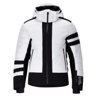 Горнолыжная куртка One More 201 Man Eco-Down Ski Jacket white/black/white 0X201B0-00BA