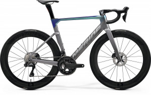 Велосипед Merida Reacto 9000 28&quot; SparklingBlue/GunmetalBcp Рама: L (56 cm) (2022) 
