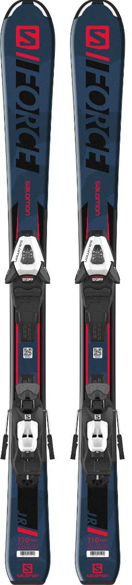 Горные лыжи Salomon L S/Force JR S + C5 GW (2021) 