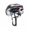 Велошлем ROCKBROS RB_TT-16-CB Wind Mirror, со съемным визором, хамелеон фиолетовый, размер L - Велошлем ROCKBROS RB_TT-16-CB Wind Mirror, со съемным визором, хамелеон фиолетовый, размер L