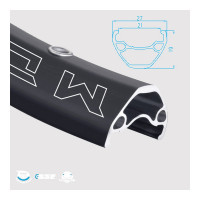 Обод AlexRims MD21,26"х32Н, F/V, D, SSE, TRS