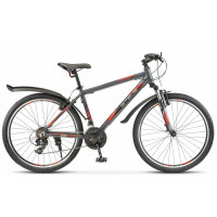 Велосипед Stels Navigator-620 V 26" K010 (м) серый/матовый рама: 17" (2025)