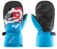 Варежки Zanier Grumpy.stx Mitten 4520 turkis-schwarz