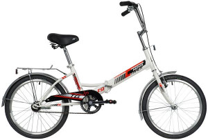 Велосипед складной Novatrack TG30 20&quot; белый (2020) 