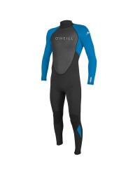 Гидрокостюм мужской длинный O'Neill REACTOR-2 3/2 BACK ZIP FULL BLK/OCEAN (2019)