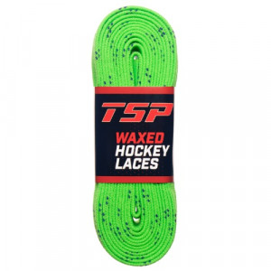 Шнурки хоккейные с пропиткой TSP Waxed Hockey Laces Lime 