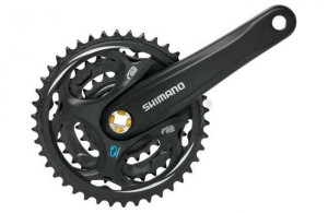 Система Shimano Altus M311 квадрат (175,42/32/22T) чёрный 