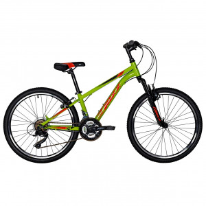 Велосипед Foxx Aztec 24&quot; зеленый рама 12&quot; (2024) 