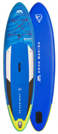 Сапборд надувной с веслом Aqua Marina Beast 10'6" (2022) (BT-21BEP, 320х81х15 см, S22)