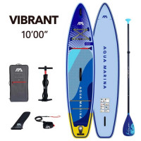 SUP-доска надувная с веслом детская для туризма Aqua Marina Vibrant Touring 10'0" (2025)