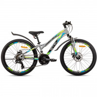 Велосипед Stels Navigator-465 MD 24" V010 серый рама: 11" (2020)
