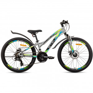 Велосипед Stels Navigator-465 MD 24" V010 серый рама: 11" (2020) 