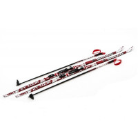 Комплект беговых лыж Brados NNN (STC) - 160 Step XT Tour Red