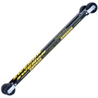 Лыжероллеры классические Swenor Alu Elite (№ 2/стандартные) черные/желтые