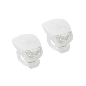 Фонарики M-WAVE 5-220632 COBRA IV перед. 2д/3ф+зад.2д/3ф 24г с батар. белый корпус (20) 