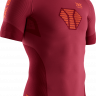 Футболка мужская X-Bionic Regulator Run Speed Shirt SH SL Men namib red/kurkuma orange R014 - Футболка мужская X-Bionic Regulator Run Speed Shirt SH SL Men namib red/kurkuma orange R014