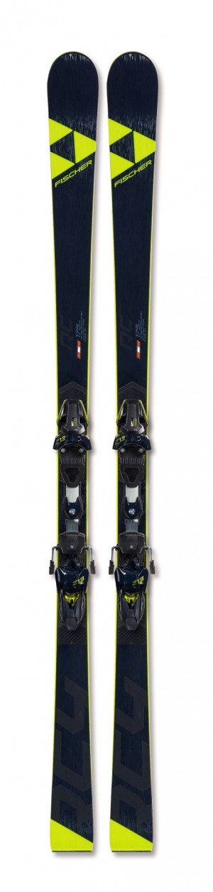 Горные лыжи Fischer RC4 Worldcup RC CB Yellow Base + крепления RC4 Z13 FF (2020) 