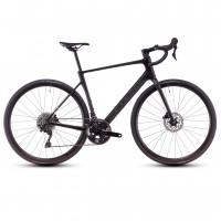 Велосипед Cube Attain C:62 Race 28" blackline рама: 60 см (2025)