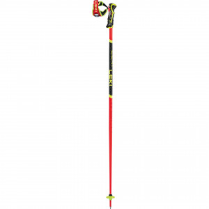 Горнолыжные палки Leki WCR SL 3D bright red/black/neonyellow 65267481 