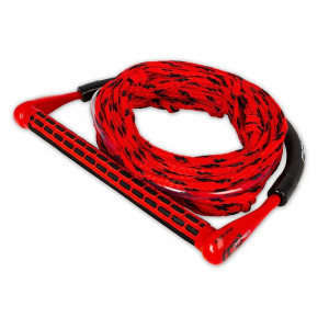 Фал с рукояткой для вейкбординга O'Brien 4-Section Poly-E red S26 (2214554) 