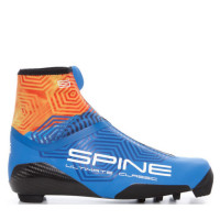Лыжные ботинки Spine NNN Ultimate Classic (293/1) (синий/оранжевый) (2022)