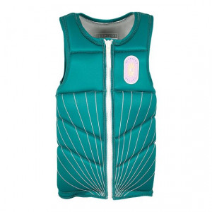 Спасательный жилет женский Jetpilot Allure F/E Eco Vest green S26 (260230) 