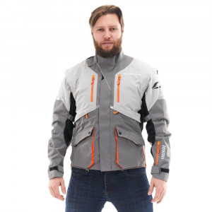 Куртка Эндуро Dragonfly Freeride Dark Grey-Orange 