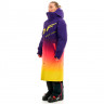 Плащ зимний Dragonfly Race Coat Winter Sunset Woman violet/yellow - Плащ зимний Dragonfly Race Coat Winter Sunset Woman violet/yellow