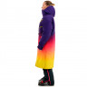 Плащ зимний Dragonfly Race Coat Winter Sunset Woman violet/yellow - Плащ зимний Dragonfly Race Coat Winter Sunset Woman violet/yellow