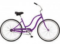 Велосипед Schwinn S1 WOMEN 26" фиолетовый Рама M (17") (2022)