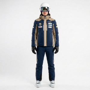 Куртка Vist Levante Eco Down Ski Jacket Woman RASF navy-cornstalk-cornstalk BKIYIY (2026) 