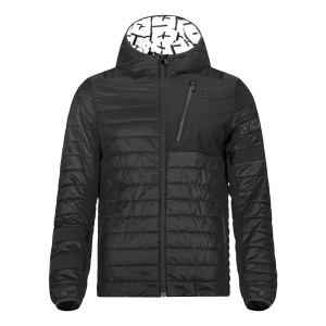 Куртка-виндстоппер One More 461 Man Micro Eco-Down Jacket black/black/black 0U461ZG-99BB 