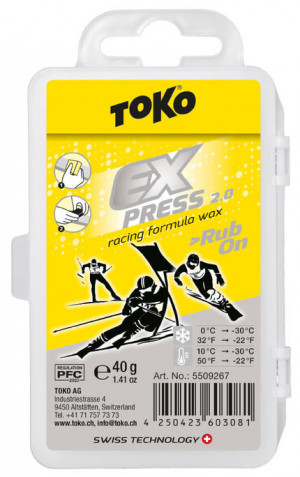 Экспресс смазка TOKO Express Racing Rub On (0°С -30°С) 40 г. 