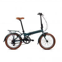 Велосипед Aspect Borneo 7 20" зеленый (2024)