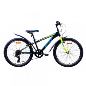 Велосипед Aist Rocky Junior 1.0 24&quot; черный (2024) 