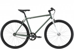 Велосипед Stark Terros 700 S зеленый/белый (2021) 
