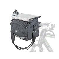 Сумка AUTHOR 8-15002521 на руль A-H735 QRA X7 25,4/31,8мм б/съемн. V=5.4л с чехлом от дождя черн.