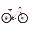 Велосипед Novatrack Jenny Pro D 24" белый рама: 14" (2023) - Велосипед Novatrack Jenny Pro D 24" белый рама: 14" (2023)