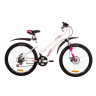Велосипед Novatrack Jenny Pro D 24" белый рама: 14" (2023) - Велосипед Novatrack Jenny Pro D 24" белый рама: 14" (2023)