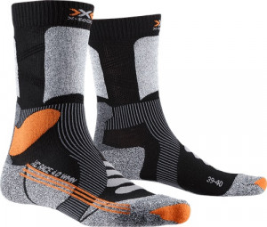 Носки X-Socks X-Country Race 4.0 WMN Black/Stone Grey Melange (2021) 