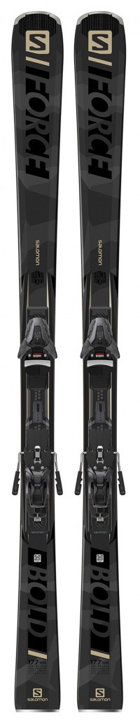 Горные лыжи Salomon E S/FORCE Bold + крепления 12 G (2020)