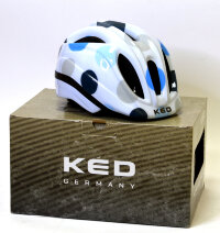 Шлем KED Meggy Trend Dots Deep Blue (размер S/M, демо-товар, состояние хорошее)