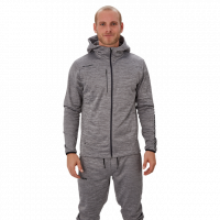 Толстовка BAUER VAPOR FLEECE ZIP HOODIE GRY-SR (1056824)