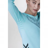 Футболка женская X-Bionic Twyce Run Shirt LS WMN clearwater/black A061 - Футболка женская X-Bionic Twyce Run Shirt LS WMN clearwater/black A061