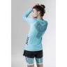 Футболка женская X-Bionic Twyce Run Shirt LS WMN clearwater/black A061 - Футболка женская X-Bionic Twyce Run Shirt LS WMN clearwater/black A061