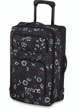 Дорожная сумка Dakine Womens Overhead 42L Jasmine (чёрный с цветочным орнаментом) 