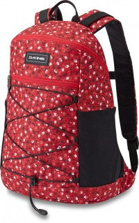 Городской рюкзак Dakine Wndr Pack 18L Crimson Rose (красный в цветочек)