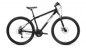 Велосипед Altair AL 27.5 D черный/серебристый рама 19 (2022) 