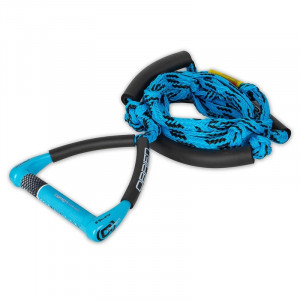 Фал с рукояткой для вейксерфинга O'Brien Team Surf Rope 9" aqua S26 (2214518) 
