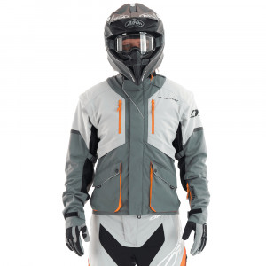 Куртка Эндуро Dragonfly Freeride Grey-Orange 